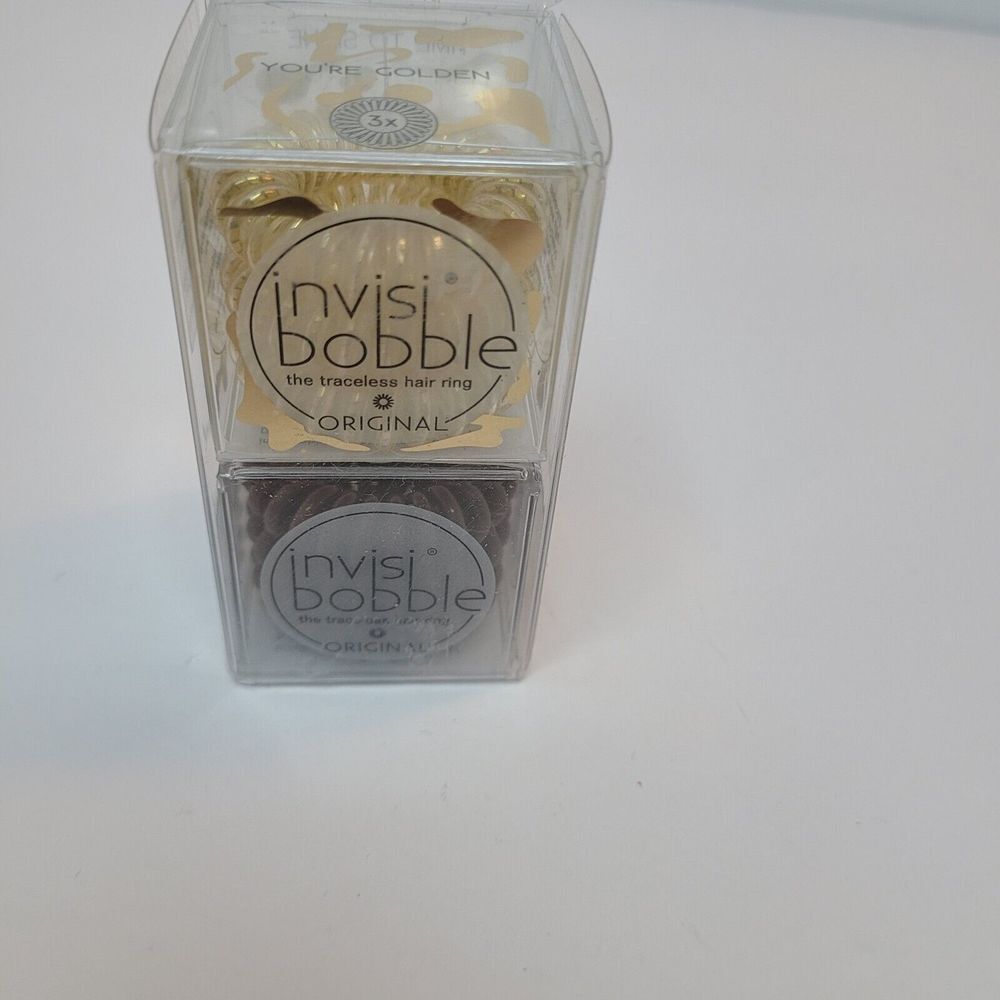 Invisibobble The Traceless Hair Ring 'Original' Pretzel Brown 3/Time‎ To Shine 3